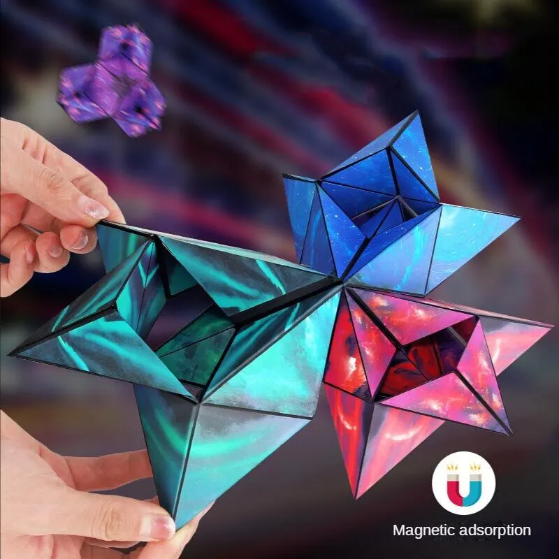 CUBO MÁGICO MAGNÉTICO DE TRES DIMENSIONES